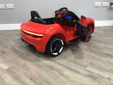 RiiRoo Porsche Mission E Taycan Style Ride on Car - 12V 2WD