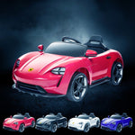 RiiRoo Porsche Mission E Taycan Style Ride on Car - 12V 2WD