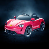 RiiRoo Porsche Mission E Taycan Style Ride on Car - 12V 2WD Red