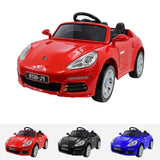 RiiRoo Porsche Panamera Style Ride on Car - 12V Battery Powered