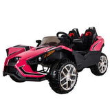 RiiRoo RIIROO PEG PEREGO POLARIS SLINGSHOT STYLE 12V KIDS 2-SEATER BATTERY RIDE ON TOY