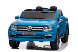 RiiRoo VW Amarok Pick Up Ride on Car - 12V 2WD Blue
