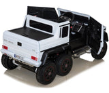 Licensed Mercedes Benz G63 Mini Ride on Toy In White -12V 6WD