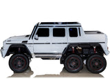 Licensed Mercedes Benz G63 Mini Ride on Toy In White -12V 6WD