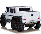 Licensed Mercedes Benz G63 Mini Ride on Toy In White -12V 6WD