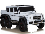 Licensed Mercedes Benz G63 Mini Ride on Toy In White -12V 6WD